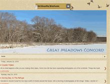 Tablet Screenshot of greatmeadowsconcord.com